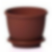 Горшок цветочный Афина 0,5 л с поддоном (корич.)