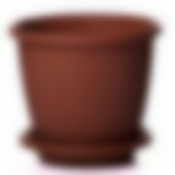 Горшок цветочный Афина 3 л с поддоном (корич.)