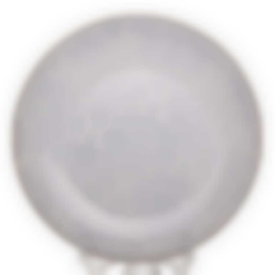 Тарелка закусочная (десертная) Fioretta Lily Tracery White, D=20 см