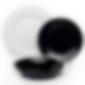 Столовый набор на 6 персон Luminarc Every Day Директор черно-белый, 18 предметов