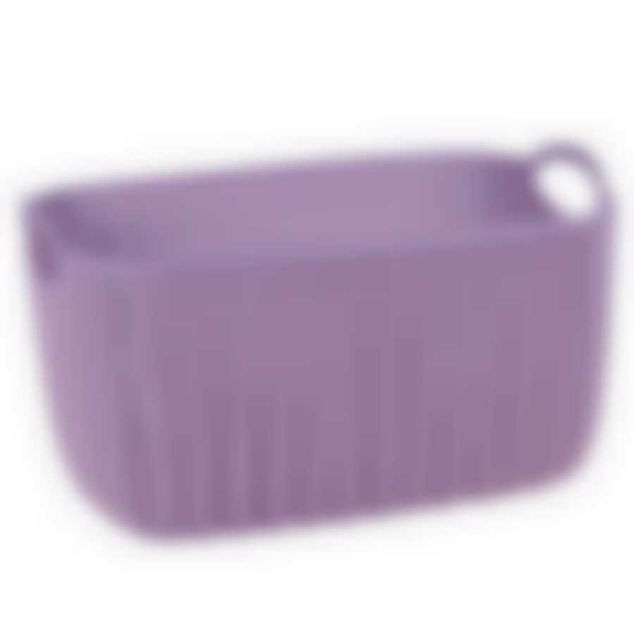 Корзина Вязание 4 л (пурпурный)