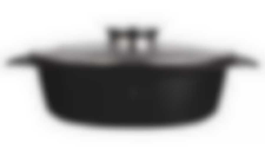 Гусятница с крышкой Berlingerhaus Granit Diamond Line, 3,8 л