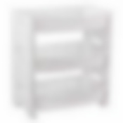 Этажерка 3-х секционная Кружево (белый)