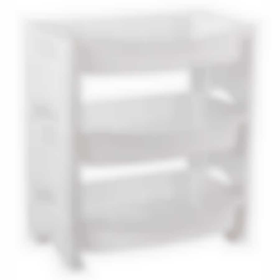 Этажерка 3-х секционная Кружево (белый)