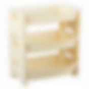 Этажерка 3-х секционная Кружево (бежевая)