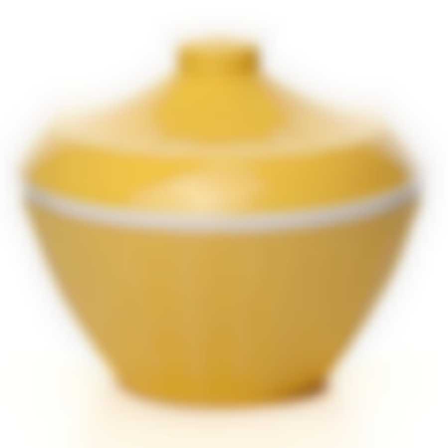 Сахарница с крышкой Меланж 0,5 л (желтый)
