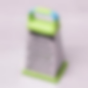 Терка 22см Kamille из нержавеющей стали с пластиковой ручкой и антискользящей основой (5 типов лезвий)