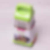 Терка 21см из нержавеющей стали с пластиковой ручкой, антискользящей основой и контейнером (4 типа лезвий)