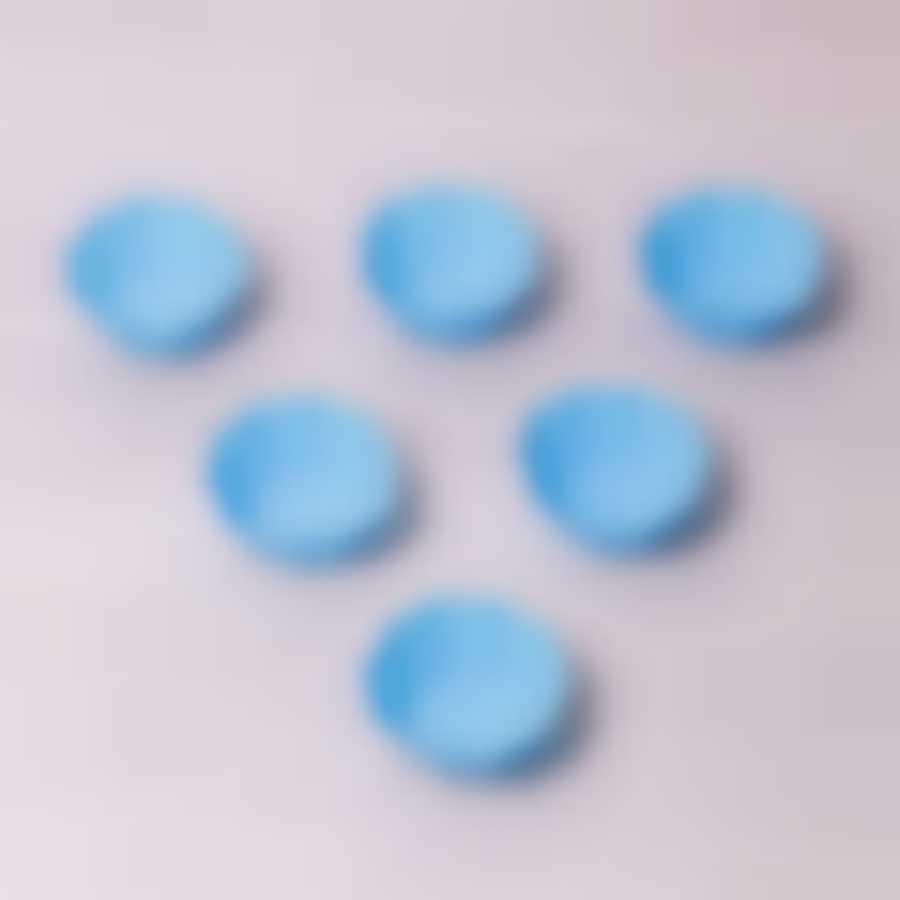 Набор силиконовых формочек 6шт Kamille Ø6.5*3см "цветочки"