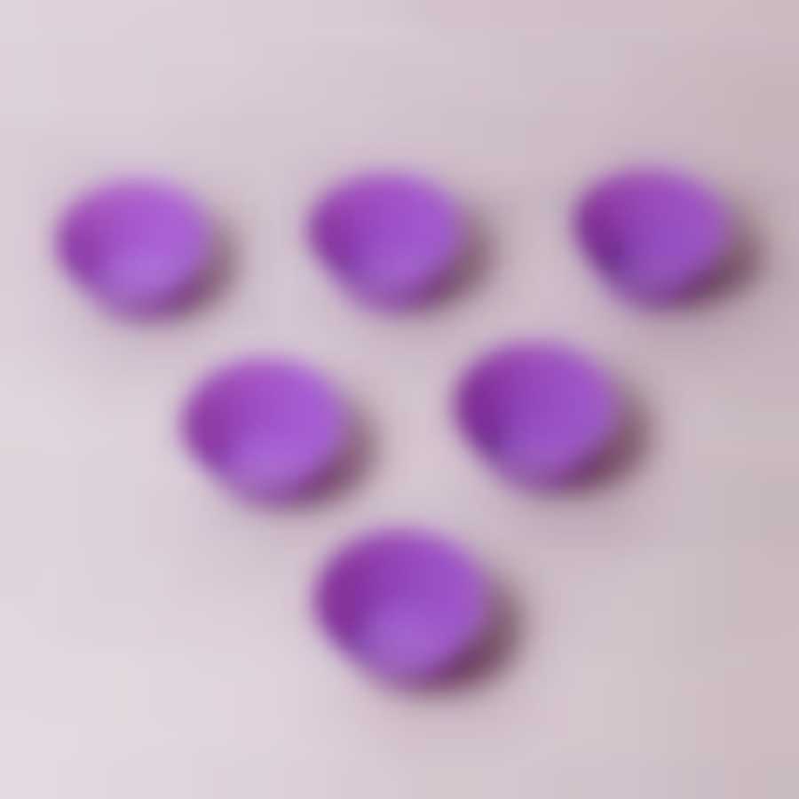 Набор силиконовых формочек 6шт Kamille Ø7*3.5см