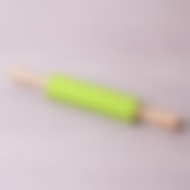 Скалка силиконовая Kamille 38см с вращающимся валиком