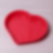 Форма силиконовая Kamille 25.5*23.5*3.5см "сердце"