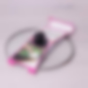 Крышка стеклянная Ø26см с металлическим ободком Kamille (универсальная)