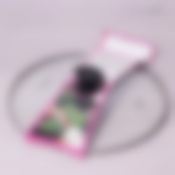 Крышка стеклянная Ø30см с металлическим ободком Kamille (универсальная)