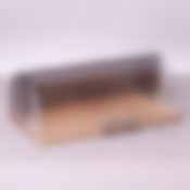 Хлебница Kamille, 38*27.5*13.5см (нержавеющая сталь, бамбук, пластик)