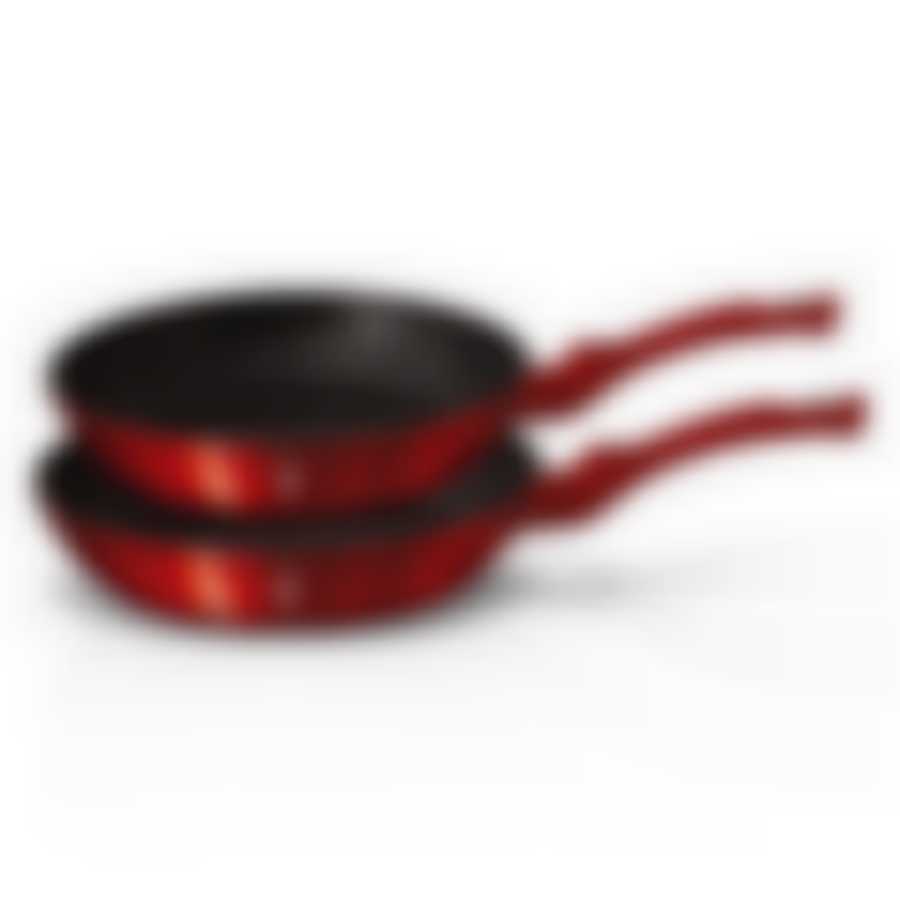 Набор сковород Berlingerhaus Burgundy Metallic, 2 предмета