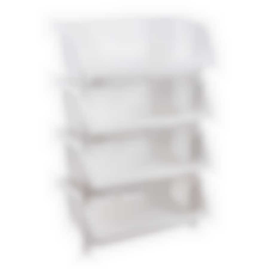 Этажерка Универсал 4-х секционная (белый)