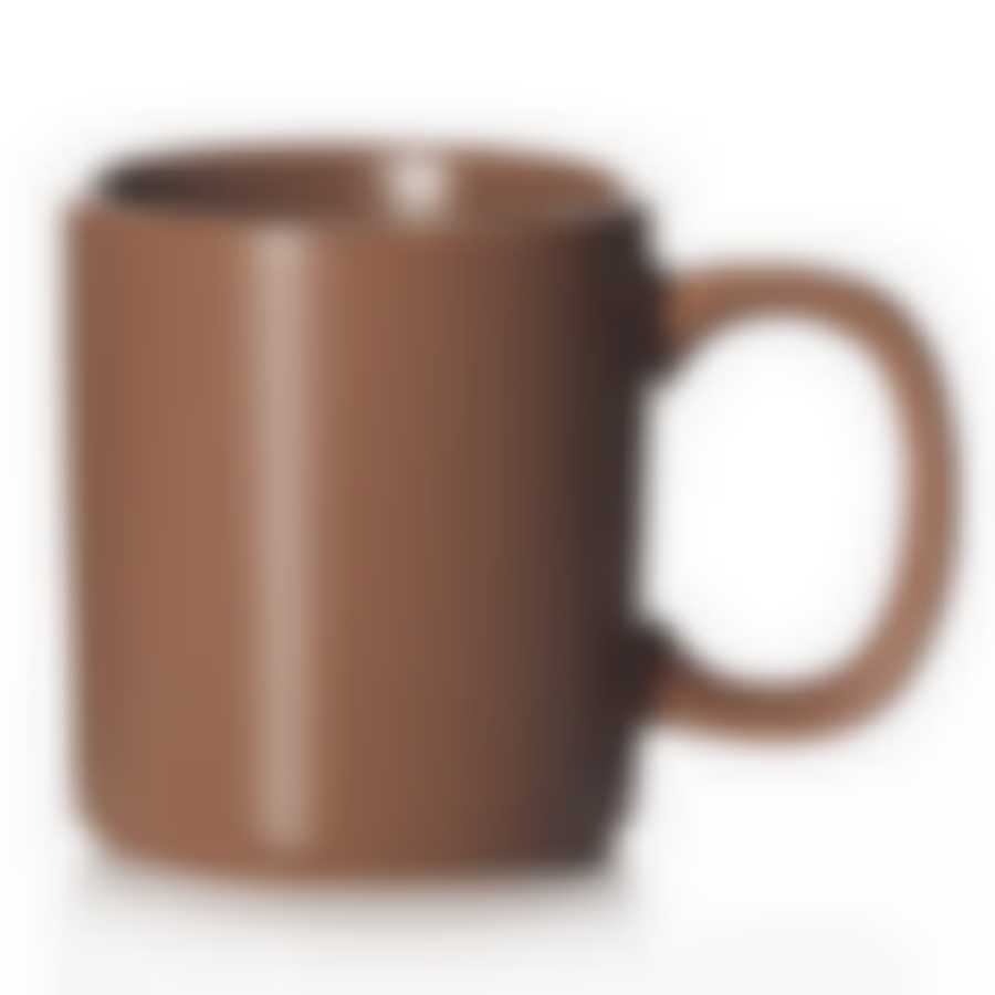 Кружка коричневая, объем 300 мл