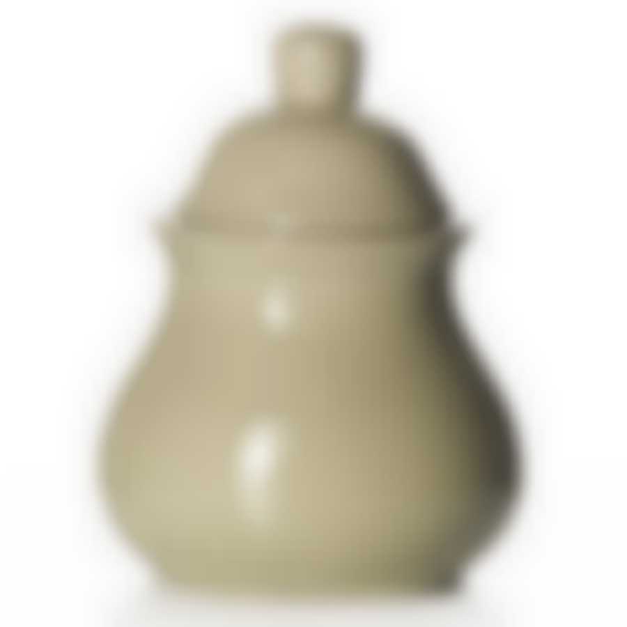 Сахарница фисташковая, диаметр 6,9 см, высота 8,2 см