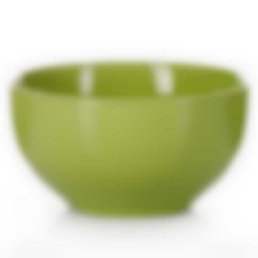 Салатник зеленый, диаметр 13,75 см, высота 7,4 см