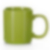 Кружка зеленая, объем 350 мл