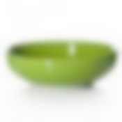 Тарелка зеленая, диаметр 17,8 см, высота 5,4 см