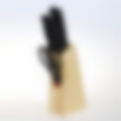 Набор кухонных ножей на деревянной подставке LaSella, 7 предметов