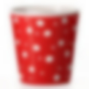 Подставка под столовые приборы "Горошек"(бело-красная)