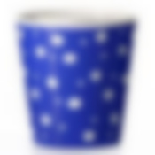 Подставка под столовые приборы "Горошек"(бело-синяя)