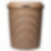 Корзина для белья "РОТАНГ", объем 50 л, 335 х 435 х 530 мм ("бежевый ротанг")