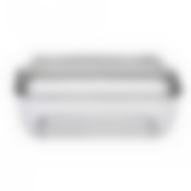 Масленка прозрачная с крышкой 17см