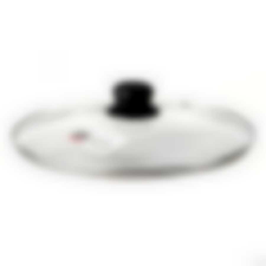 Крышка стеклянная с ручкой, диаметр 24 см