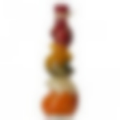 Бутыль декоративная с консервированными овощами