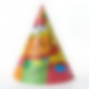 Праздничные колпаки "С Днем рождения" 6 шт. Paterra