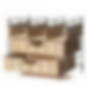 Этажерка 3-х ярусная 27*23.5*22см