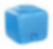 Бак квадратный 100 л (цвет в ассортименте)