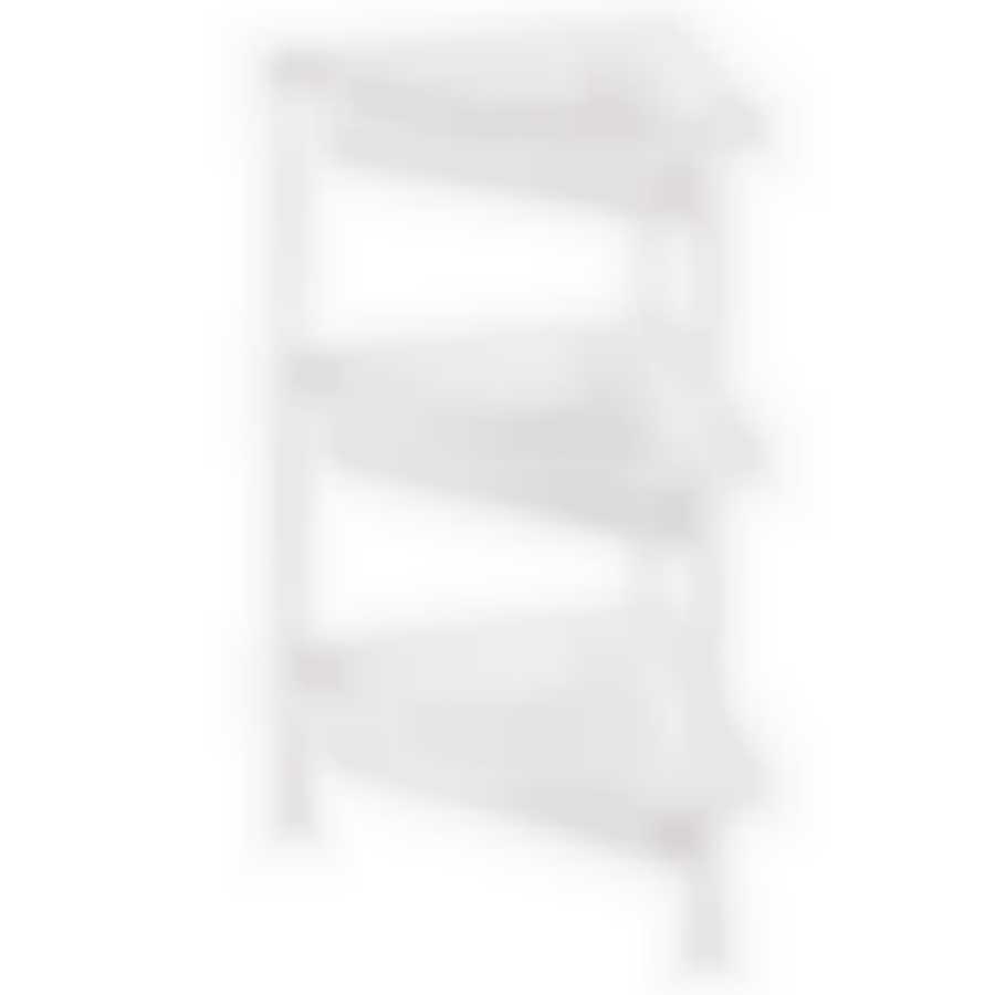 Этажерка угловая 3-х секционная (белый)