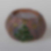 Подсвечник новогодний "House & Holder", со свечой, 7,5 х 7,5 х 4 см