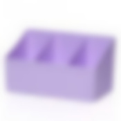 Контейнер для косметики (бижутерии) 3 ячейки Cherish