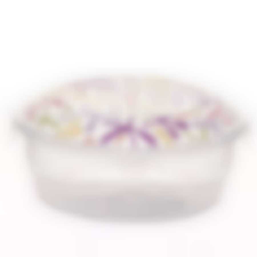 Емкость круглая с защелками 1,2 л (прозрачный)