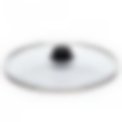 Крышка 28см с ручкой стеклян. метал/обод низ.