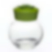 Солонка "Herevin", цвет: зеленый, прозрачный, 60 мл