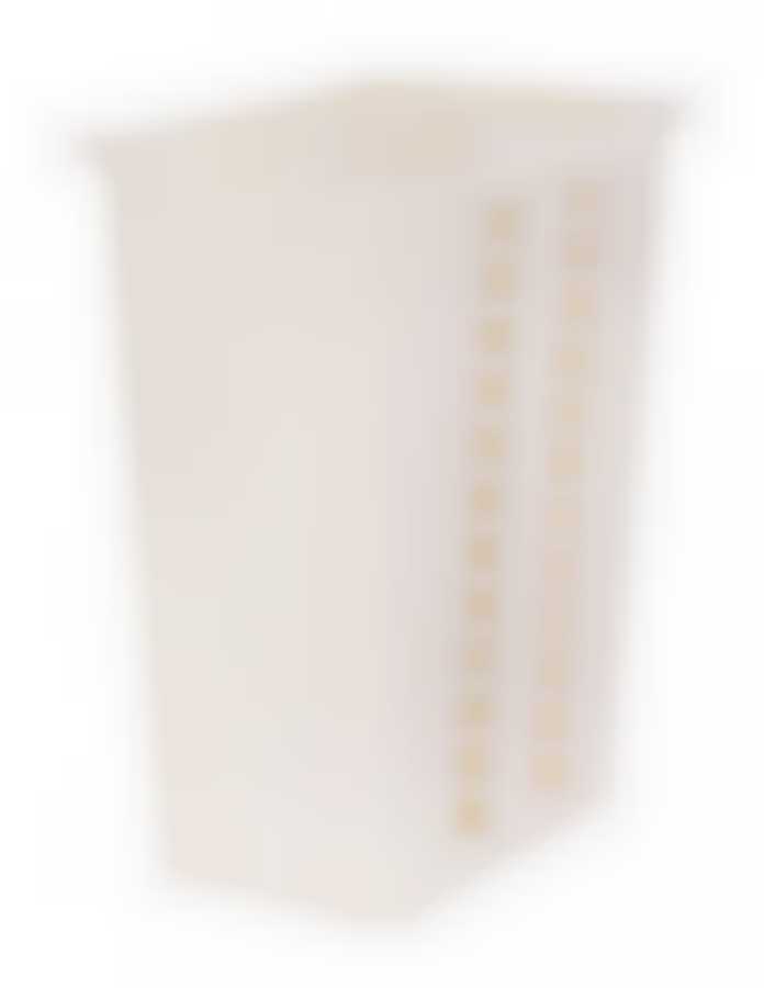 Корзина для белья Виолетта 30 л (сл.кость)