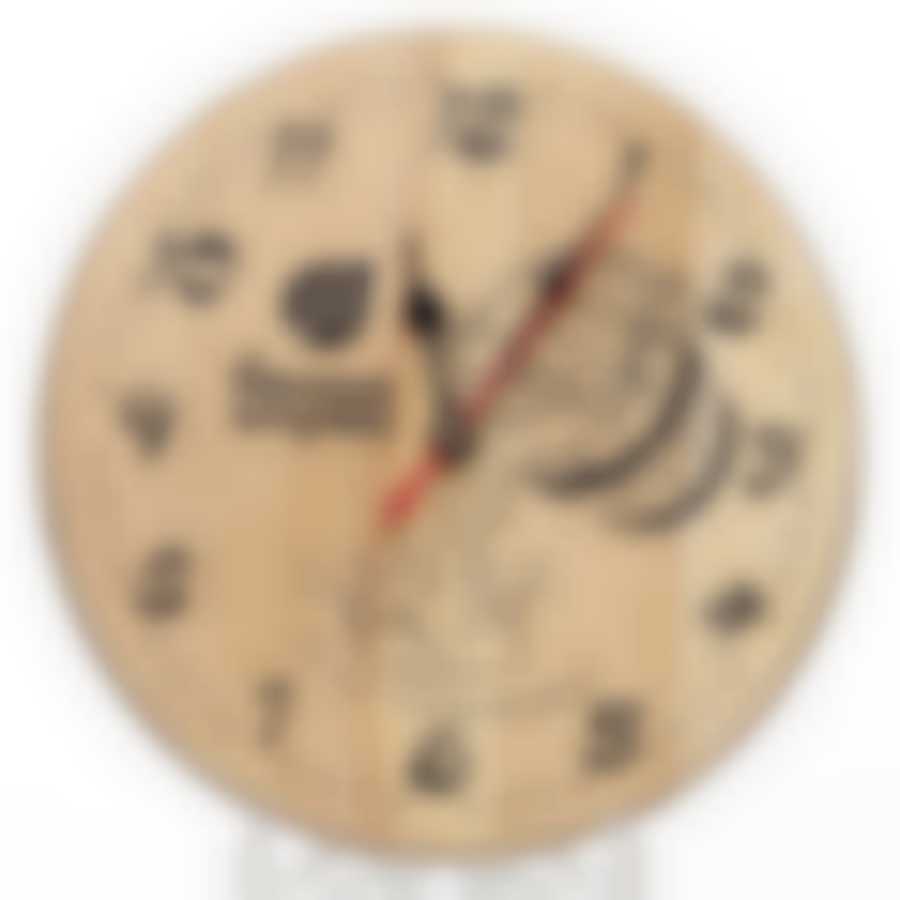 Часы кварцевые в предбанник для бани и сауны / 6