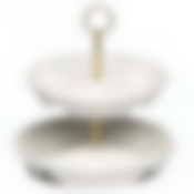 Менажница 2ярус 22+26см керамика LR (х8)