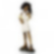 Фигурка декоративная House & Holder "Певица", высота 25 см