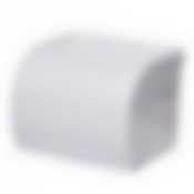 Держатель для туалетной бумаги с полочкой (белый)