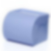 Держатель для туалетной бумаги с полочкой (голубой)