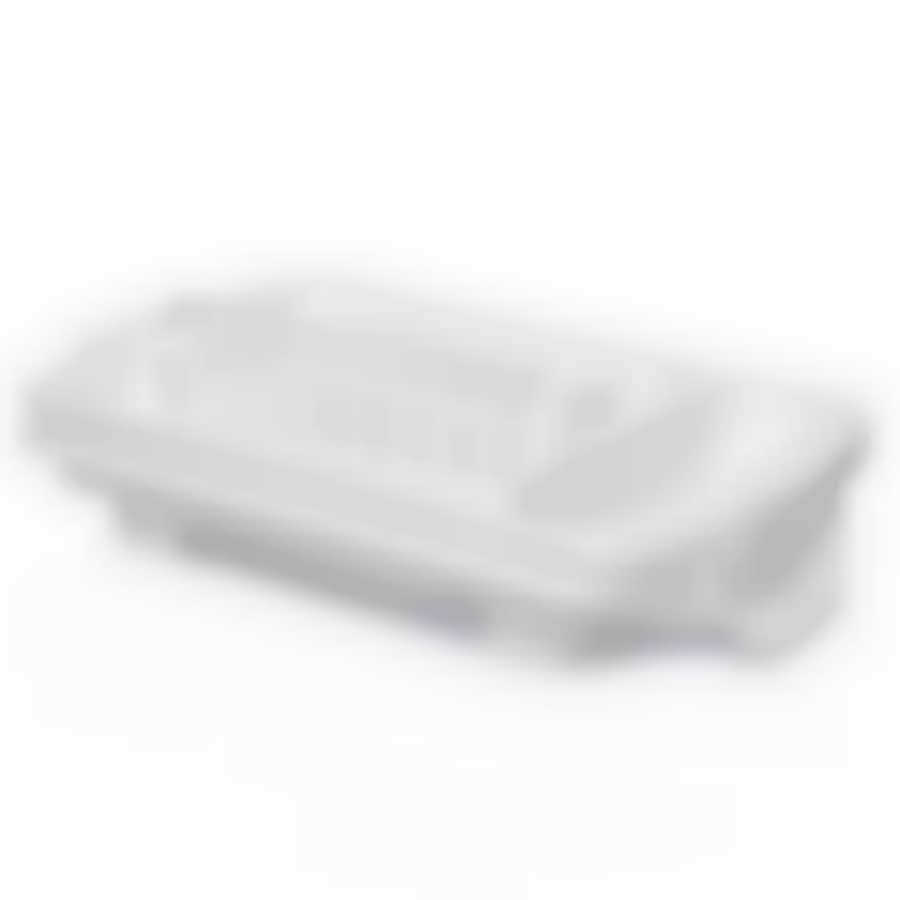 Сушилка для посуды со сливом (белый)