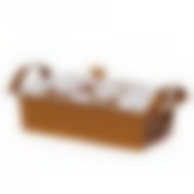 Шкатулка "Скарлет" 0,8 л (золото)